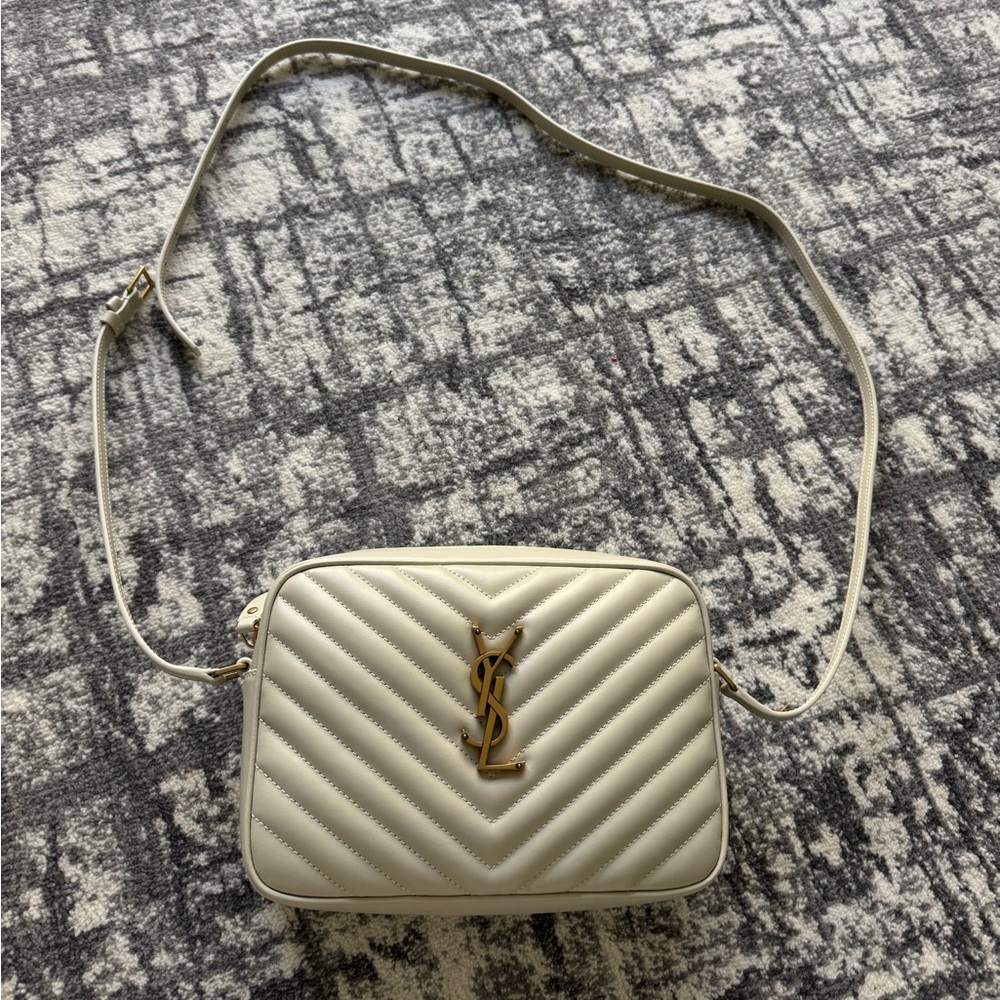 NWT YSL Lou Medium Quilted Leather Shoulder Bag